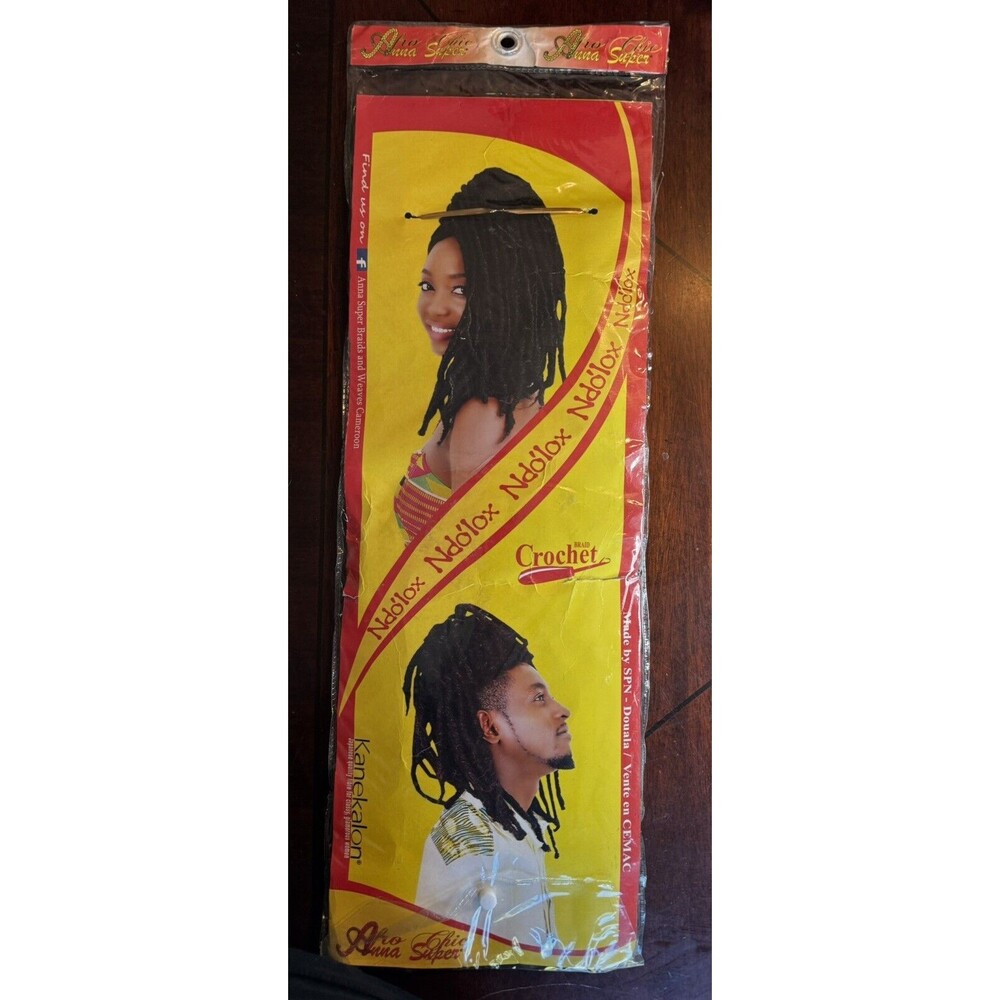 Anna Ndolox Kanekalon Soft Crochet Braid Hair Extensions - Color #1